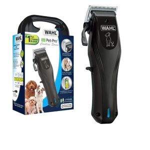 WAHL Lithium-Ion Pet Pro Cordless Dog Clipper, Quiet Motor. NEW